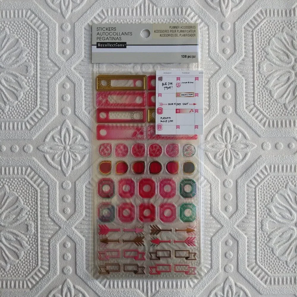 Recollections Planner Accessories (138 pc)